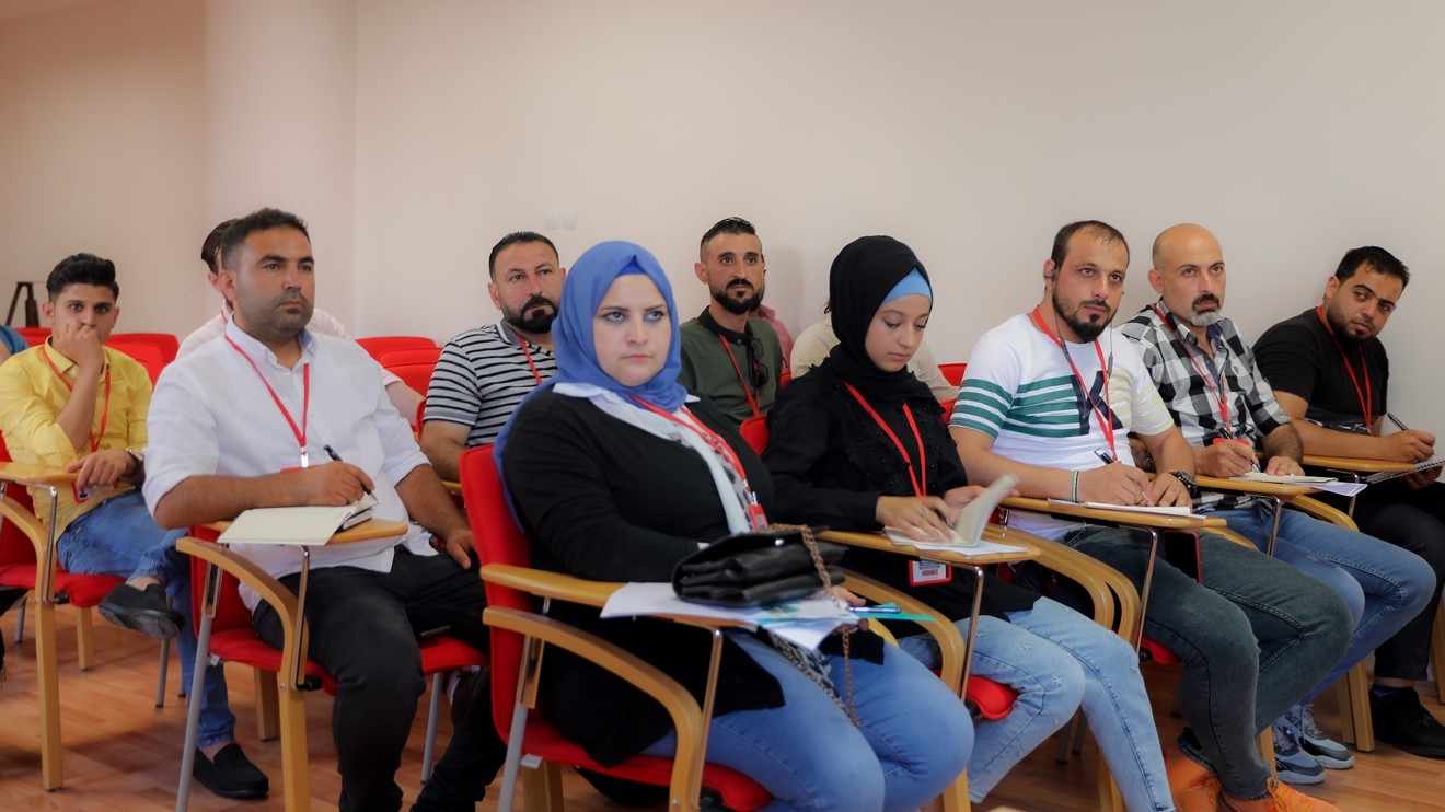 Selçuk Üniversitesi İletişim Fakültesi akademisyenleri Azez’deydi